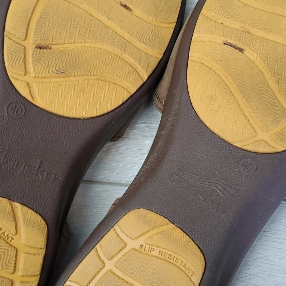 Dansko Women Comfort Professional shoes Sandals Ankle Strap sz 40/9.5-10
